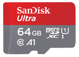 SANDISK EXTREME®  microSD™ UHS-I CARD