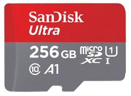 SANDISK ULTRA®  microSD™ UHS-I CARD